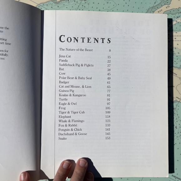 Vintage 1988 Beastly Knits by Lalla Ward - Picture 9 of 9